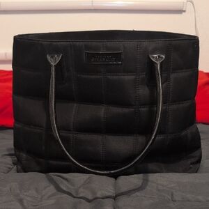 Authentic Givenchy Black Quilted Handbag Tote Purse